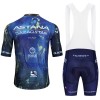 Cykeltøj + Cykelshorts 2024 Astana Qazaqstan Blå